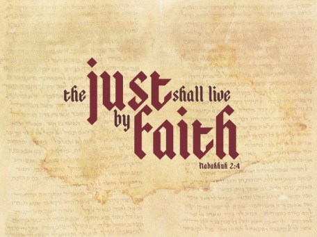Just shall live by faith