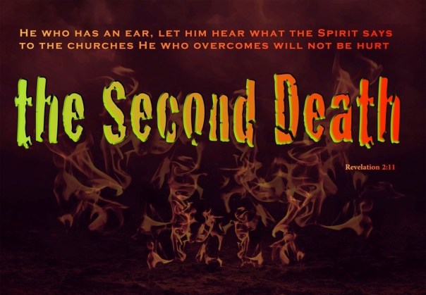 Revelation 2-11 THe Second Death black